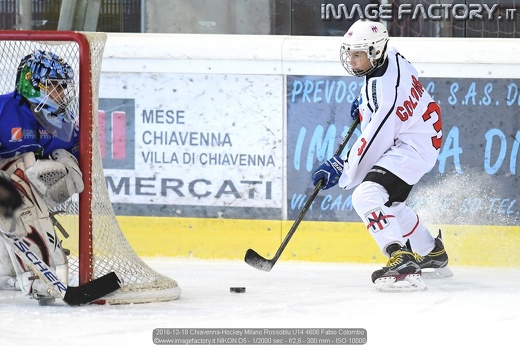 2016-12-18 Chiavenna-Hockey Milano Rossoblu U14 4606 Fabio Colombo